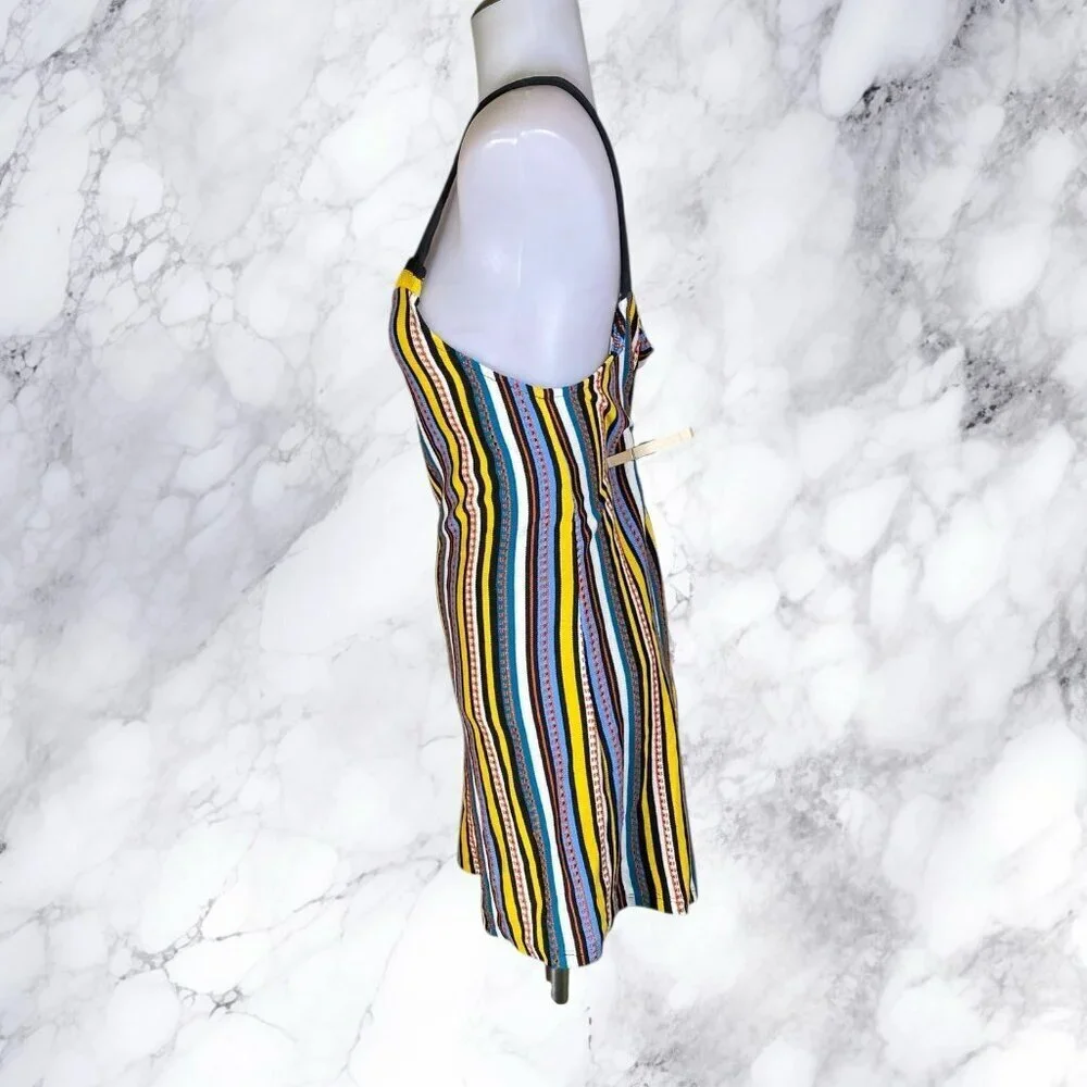 Zara Striped Knit Romper